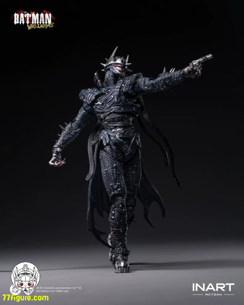 【予約商品】INART 1/12 MAG-C0002 『バットマン ダークナイト』メタル バットマン：笑う男 塗装済み可動フィギュア