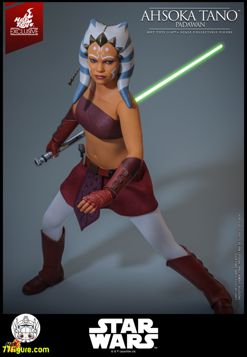 【予約受付終了】Hot Toys 1/6 TMS170 スター・ウォーズ：クローン・ウォーズ™ アソーカ・タノ 限定版 塗装済み可動フィギュア