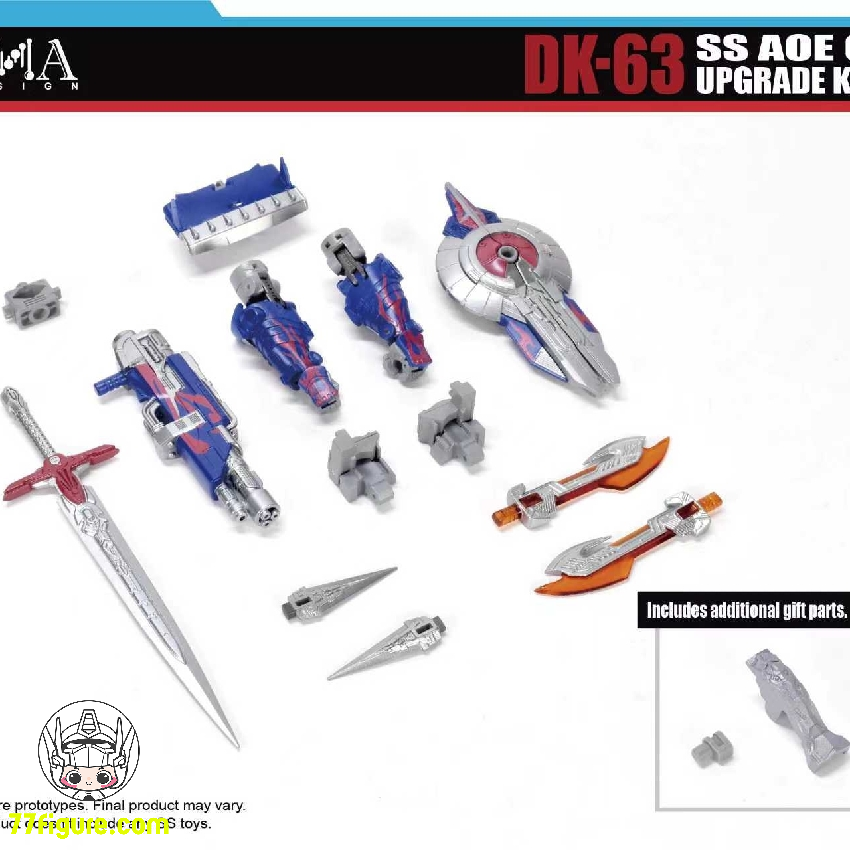【予約商品】DNA Design DK-63 SS Aoe OP用 アップグレードキット