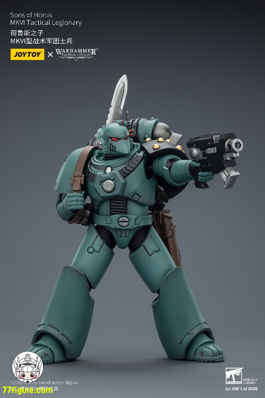 【予約商品】ジョイトイ JoyToy Source 1/18 『ウォーハンマー ホルスの異端』ホルスの息子たち MKVI タクティカル レジオナリー 塗装済み可動フィギュア