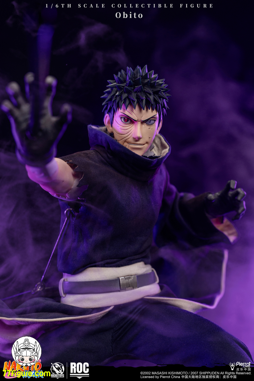 【予約商品】Rocket Toys 1/6 公式公認 『NARUTO -ナルト-』 うちは オビト 塗装済み可動フィギュア