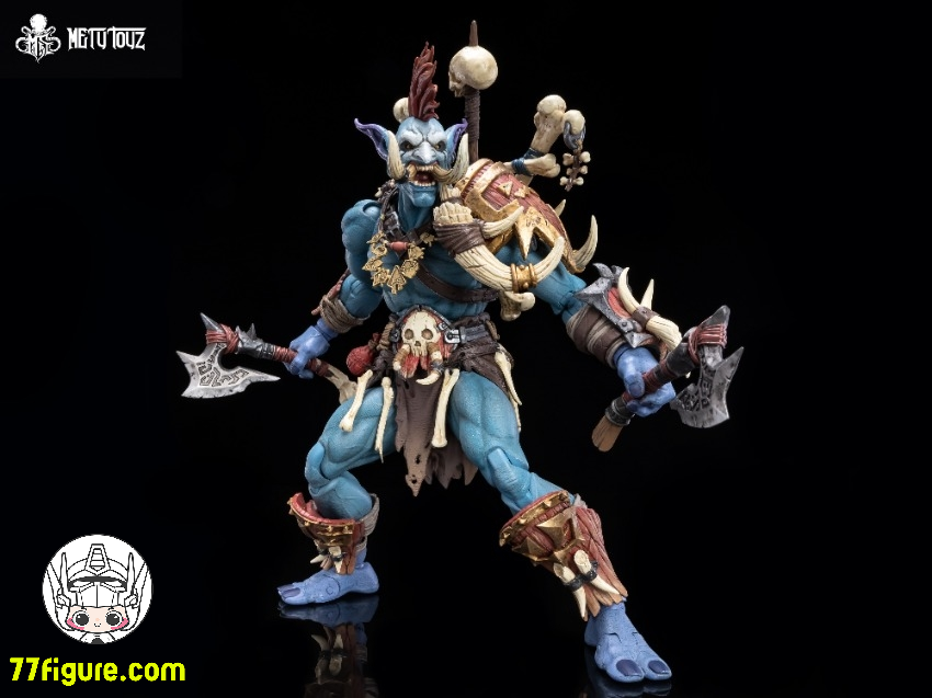 【予約商品】Mety Toyz 1/10 冒険者の世界 蛮族鬼神狩者 森金 塗装済み可動フィギュア