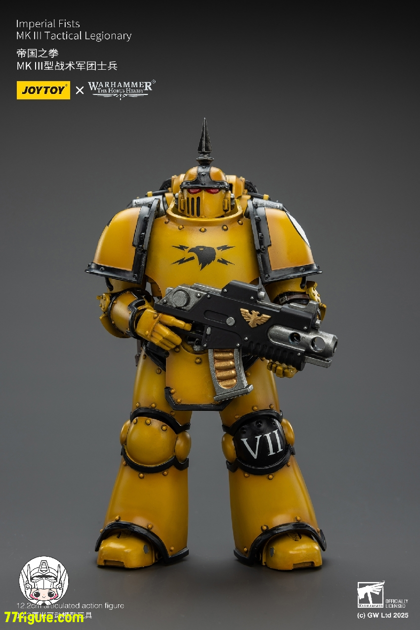 【予約商品】ジョイトイ JoyToy Source 1/18 『ウォーハンマー ホルスの異端』インペリアル フィスト MK III タクティカル レギオナリー 塗装済み可動フィギュア