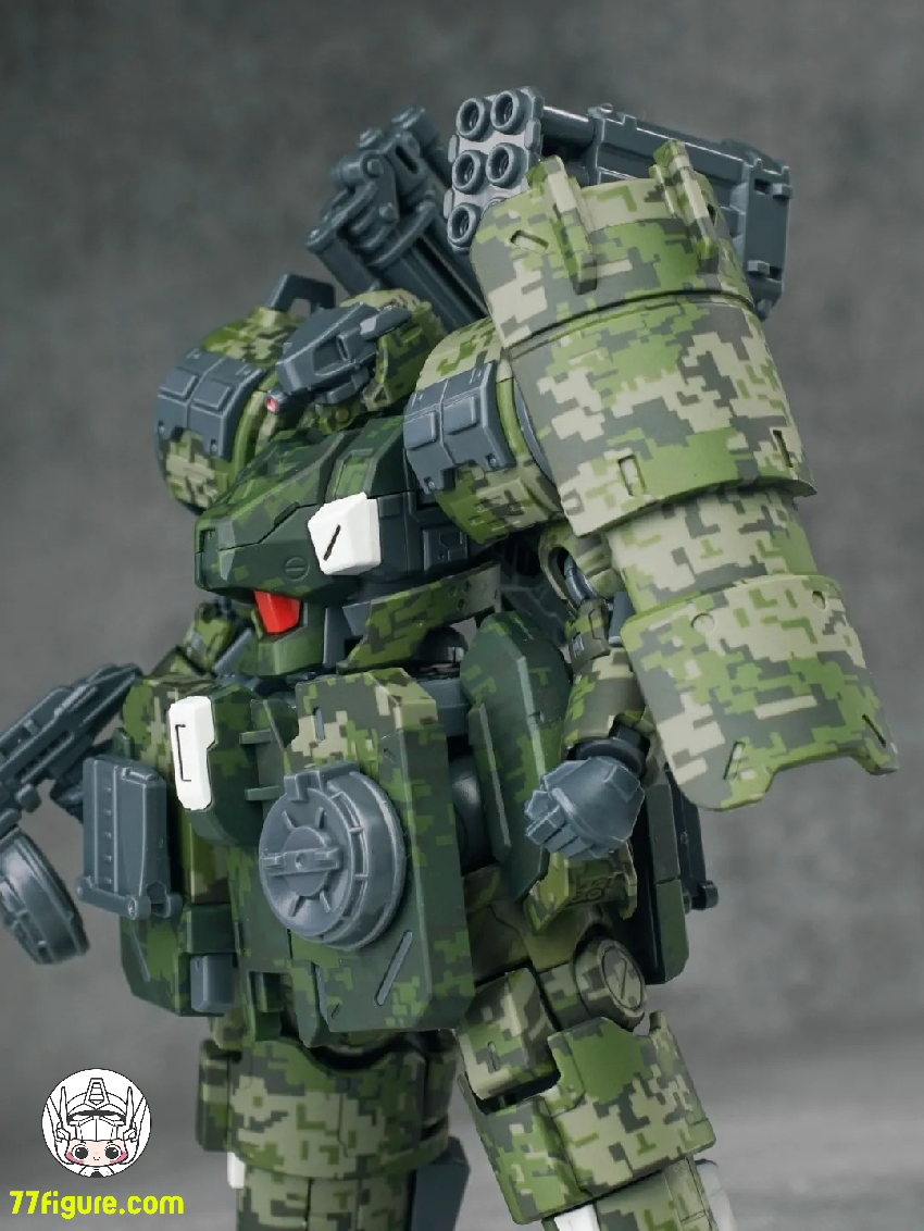 酋長大陸 1/44 超動騎兵 バスターモード ザロフ デジタル迷彩ver. プラモデル