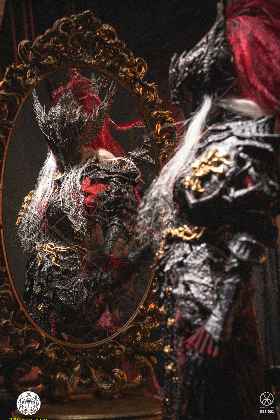 【予約商品】POP COSTUME 1/6 薔薇の騎士 荊棘の王冠 DES-001 塗装済み可動フィギュア