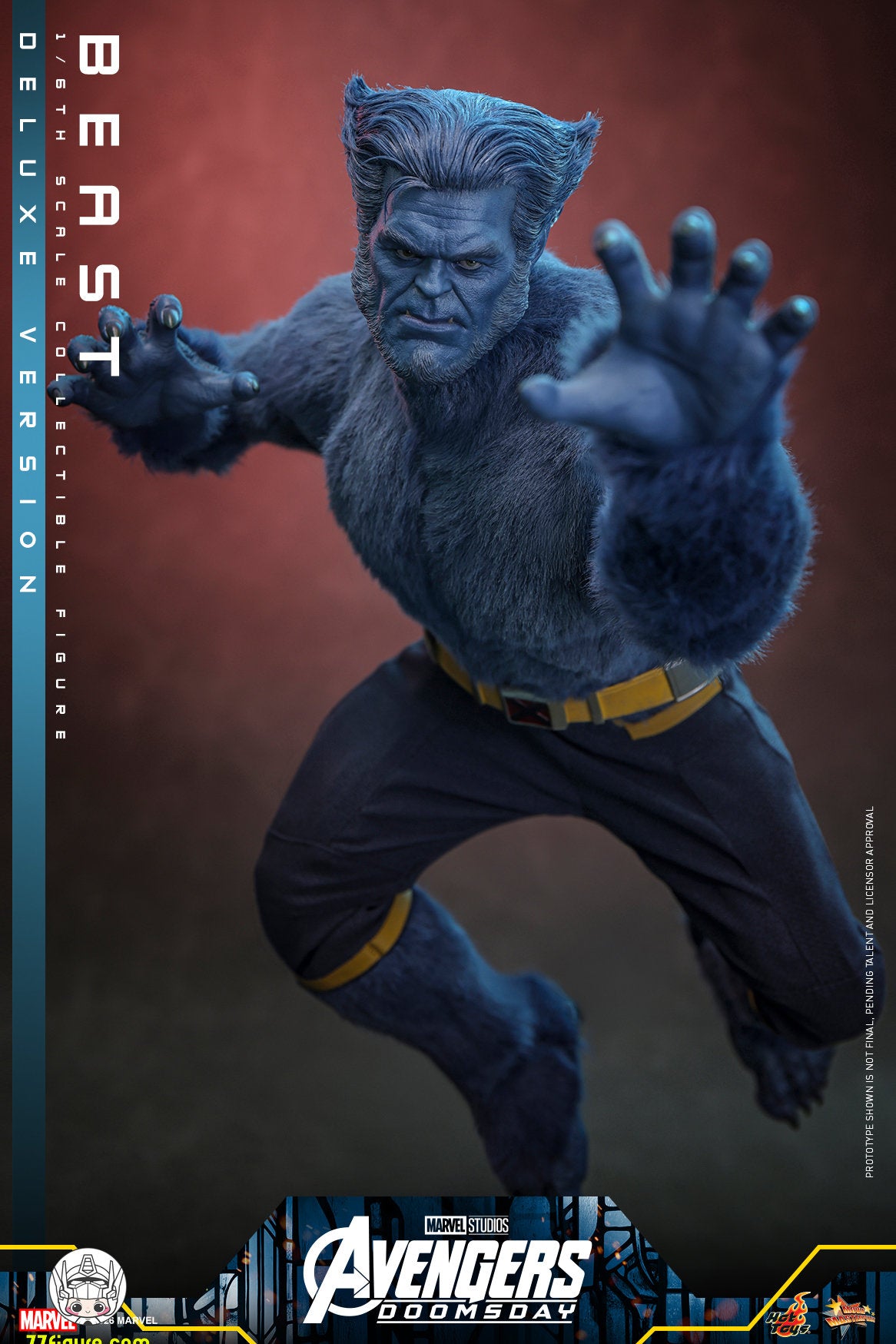 【予約商品】Hot Toys 1/6 アベンジャーズ：ドゥームズデイ ビースト 豪華版 塗装済み可動フィギュア