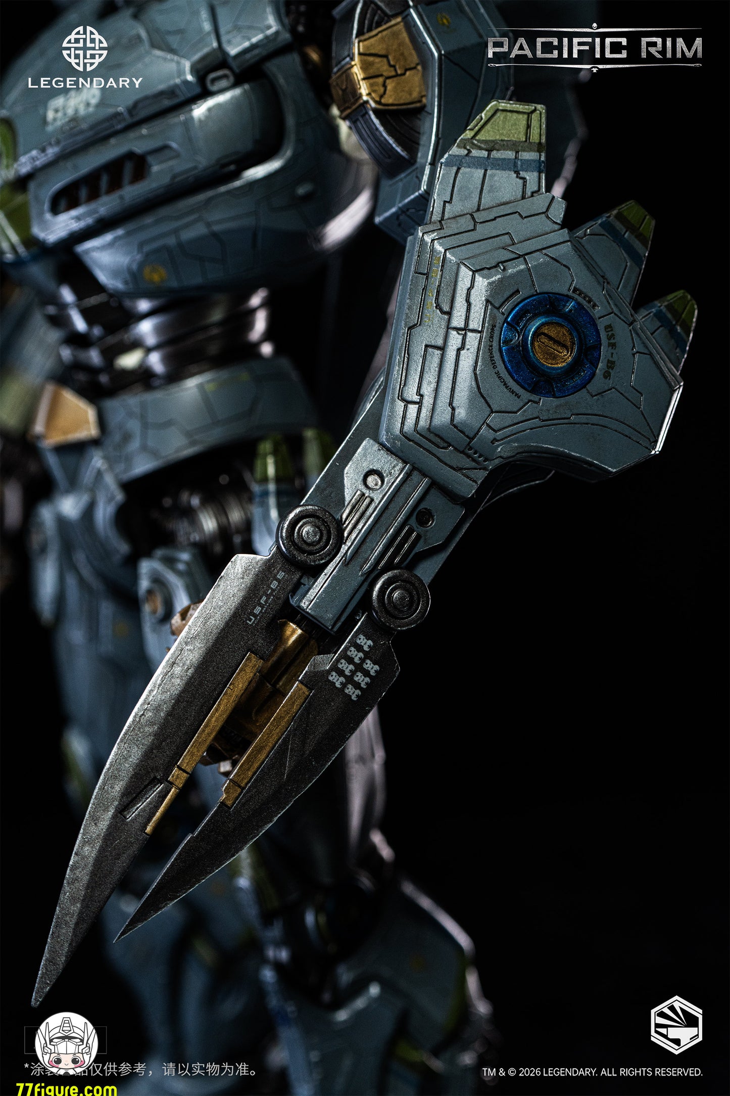 【予約商品】Infinity Studio HMC004 パシフィック・リム ストライカー・エウレカ LED付き 合金塗装済み可動フィギュア