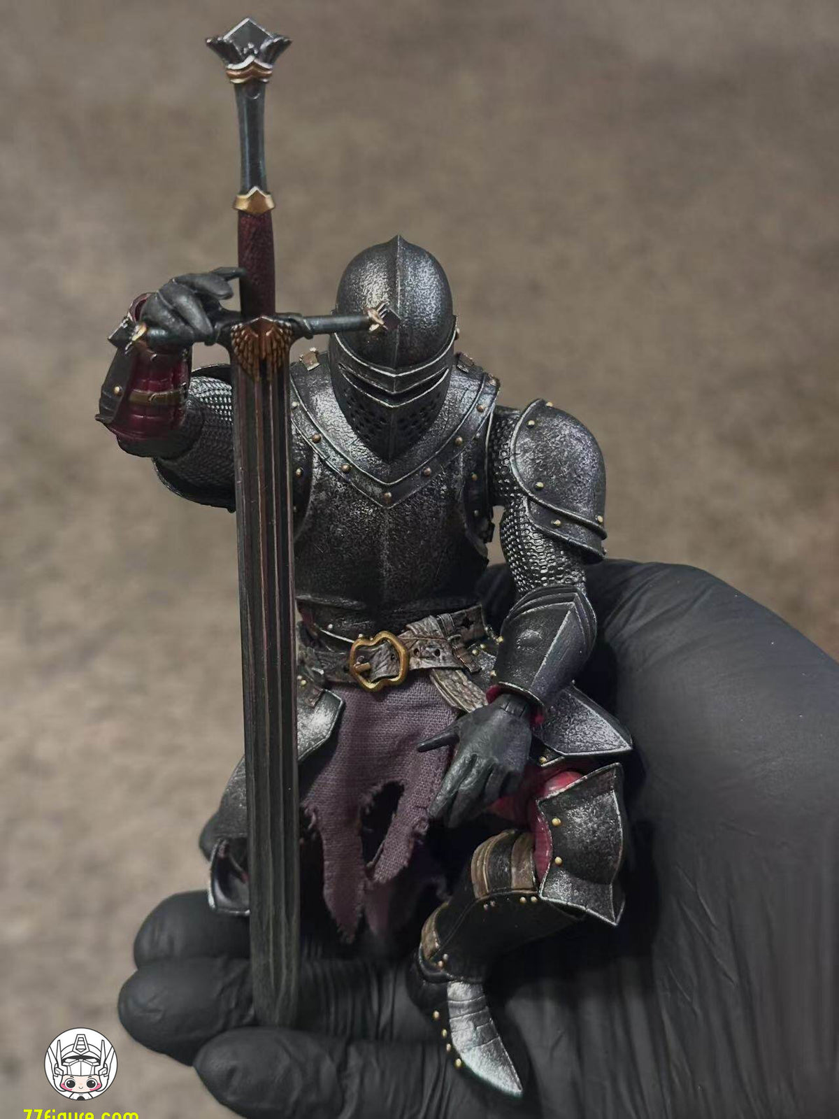 【予約商品】Harvinger Studios 1/12 サベージ・クルーシブル サー・カシアン 塗装済み可動フィギュア