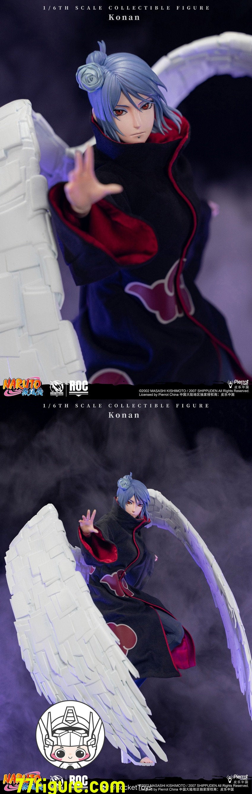 【予約商品】Rocket Toys 1/6 公式公認 『NARUTO -ナルト-』小南 塗装済み可動フィギュア