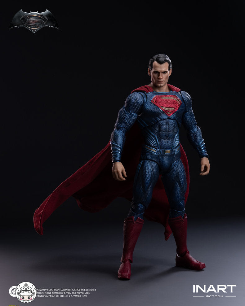 【予約商品】INART 1/12 HG M0005『バットマン vs スーパーマン：ジャスティスの誕生』スーパーマン 塗装済み可動フィギュア