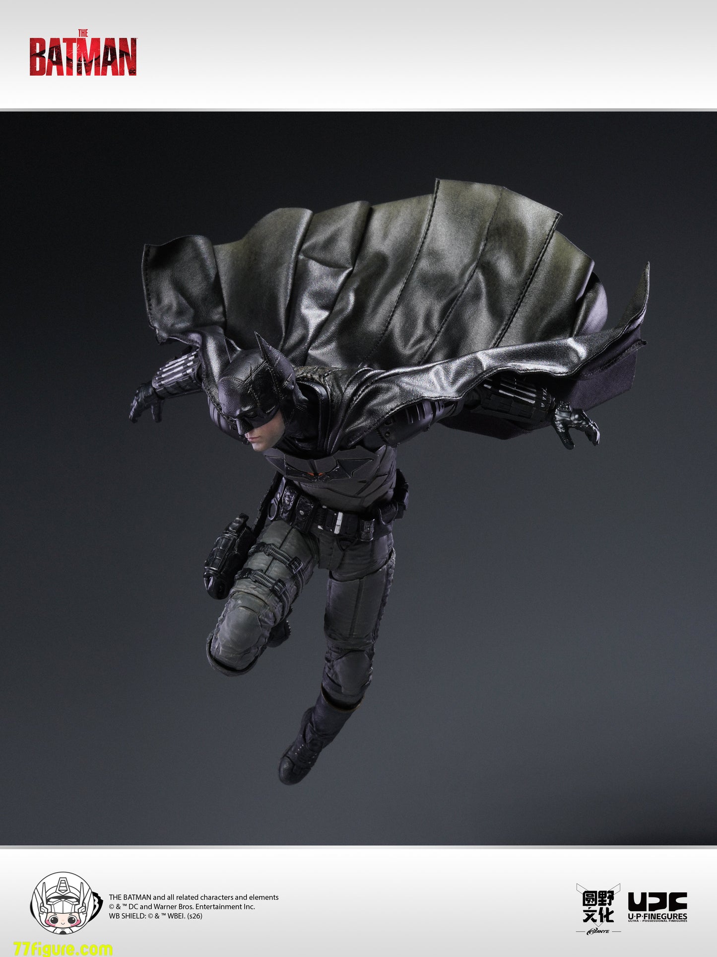 【予約商品】UPFinegures 1/12『ザ・バットマン』2022 バットマン 塗装済み可動フィギュア