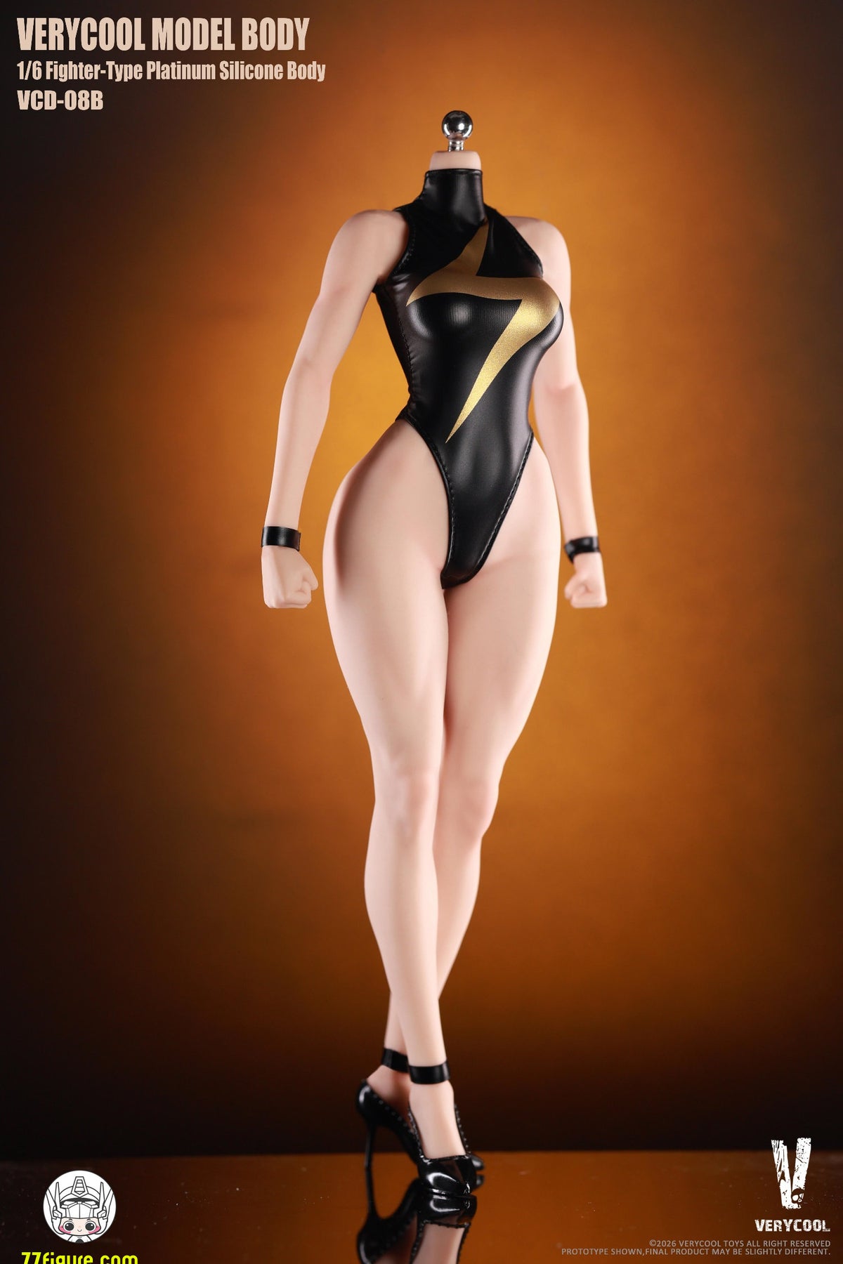 【予約商品】VERYCOOL 1/6 VCD-08B 8号格闘タイプ・プラチナシリコン女性ボディ ナチュラルスキン 塗装済み可動フィギュア