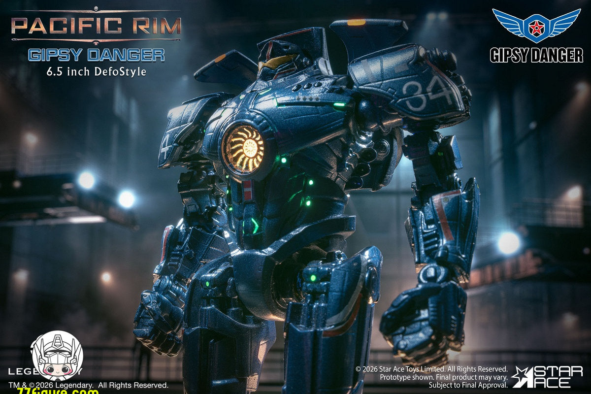 【予約商品】Star Ace Toys SA7012『パシフィック・リム』ジプシー・デンジャー 単品 豪華版 塗装済み可動フィギュア
