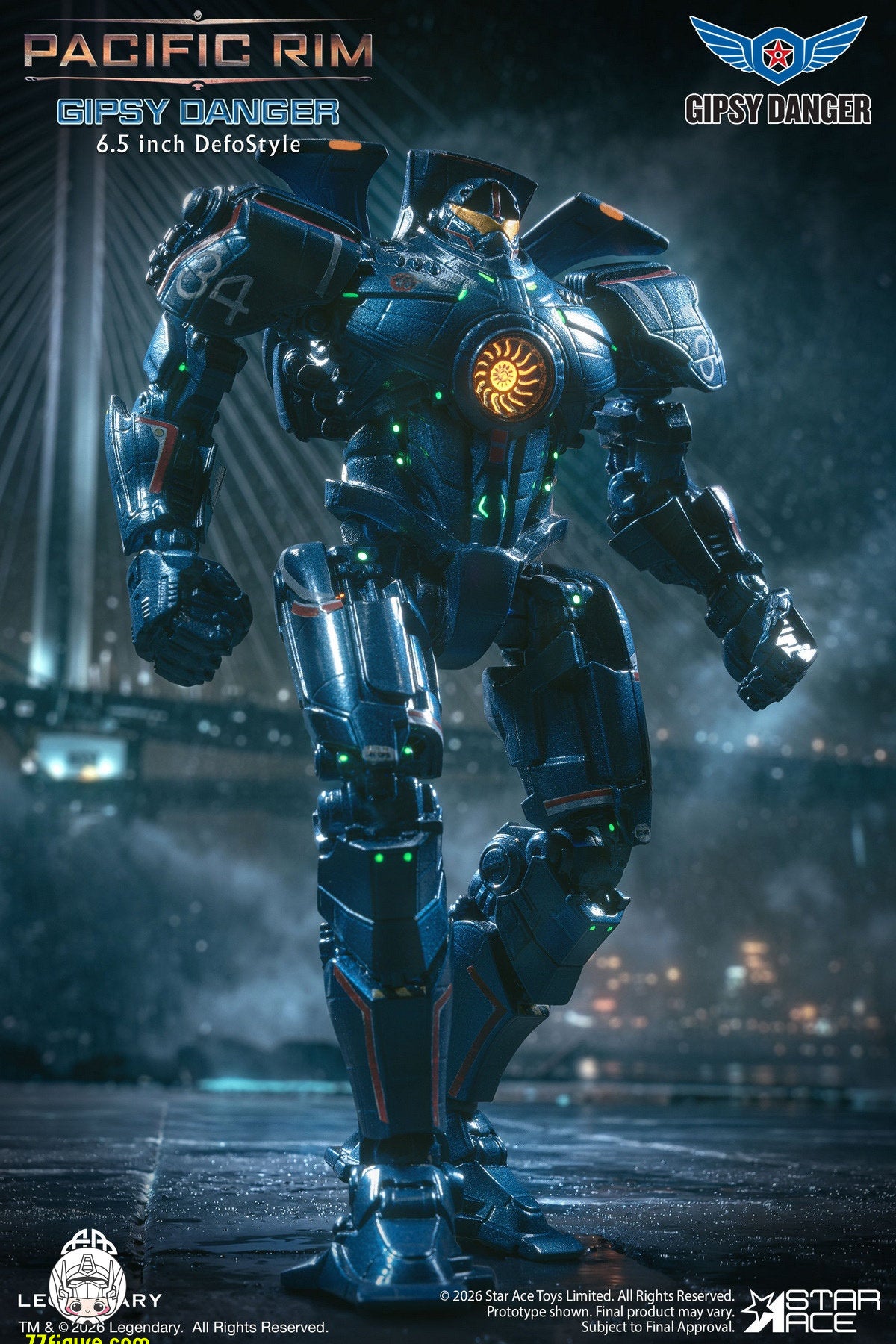 【予約商品】Star Ace Toys SA7012『パシフィック・リム』ジプシー・デンジャー 単品 豪華版 塗装済み可動フィギュア