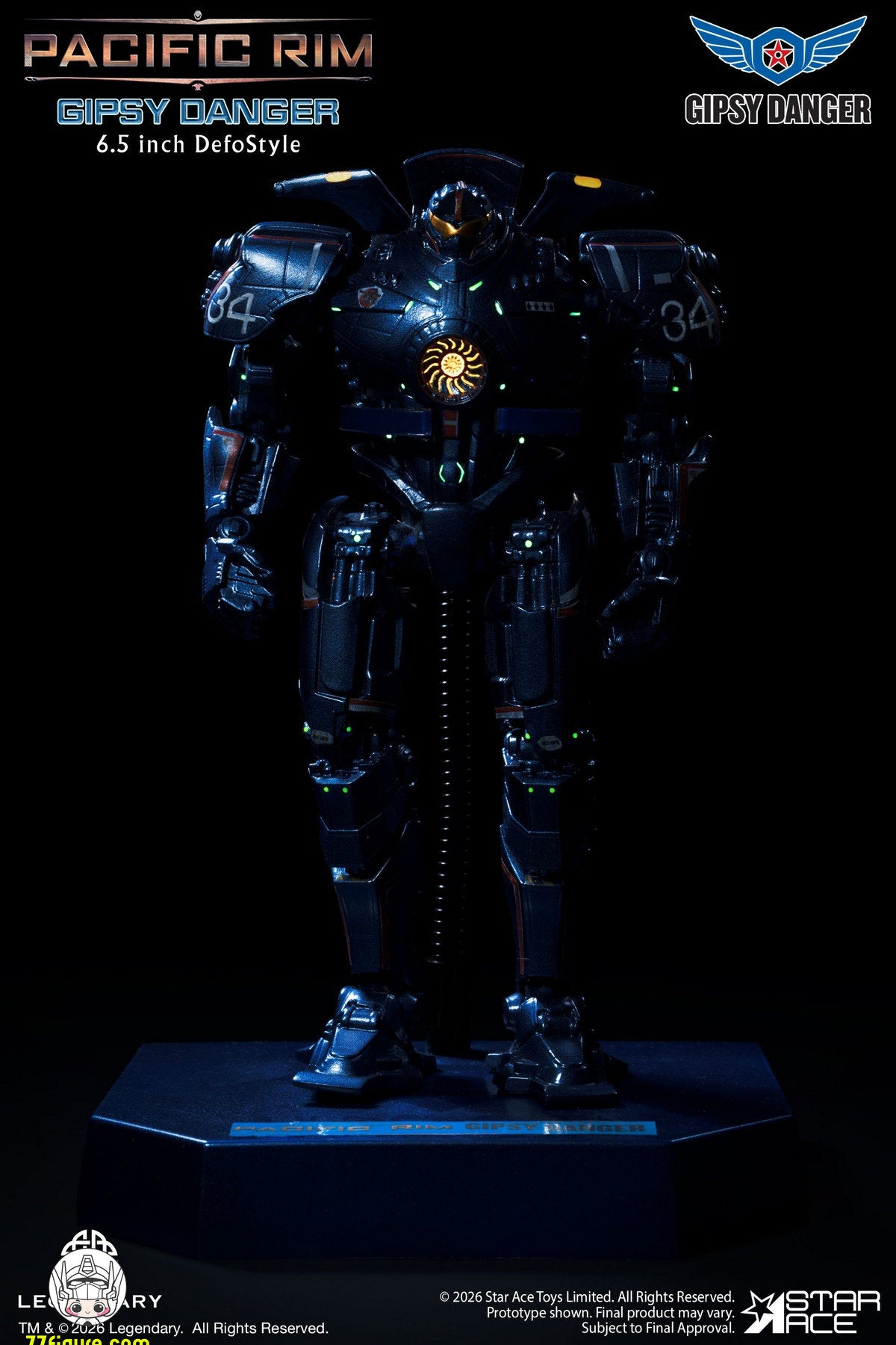 【予約商品】Star Ace Toys SA7012『パシフィック・リム』ジプシー・デンジャー 単品 豪華版 塗装済み可動フィギュア