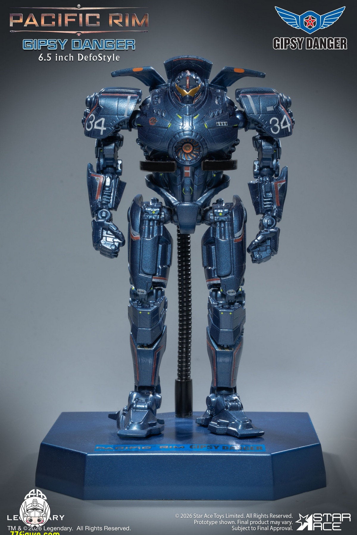 【予約商品】Star Ace Toys SA7012『パシフィック・リム』ジプシー・デンジャー 単品 豪華版 塗装済み可動フィギュア