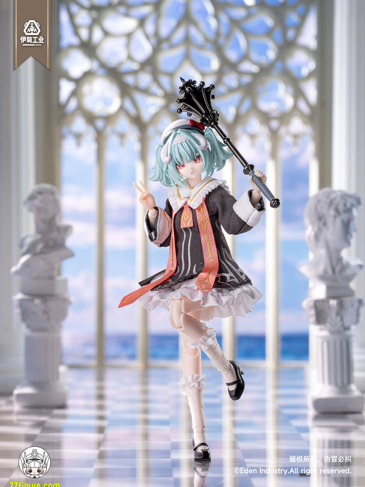 【予約商品】Eden Industry 黒鉄レクイエム2：楽園の黄昏 7体セット 塗装済み可動フィギュア