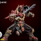 【予約商品】Mety Toyz 1/10  鬼滅修羅  滝川 紅鬼武士 WF2025 限定版 塗装済み可動フィギュア