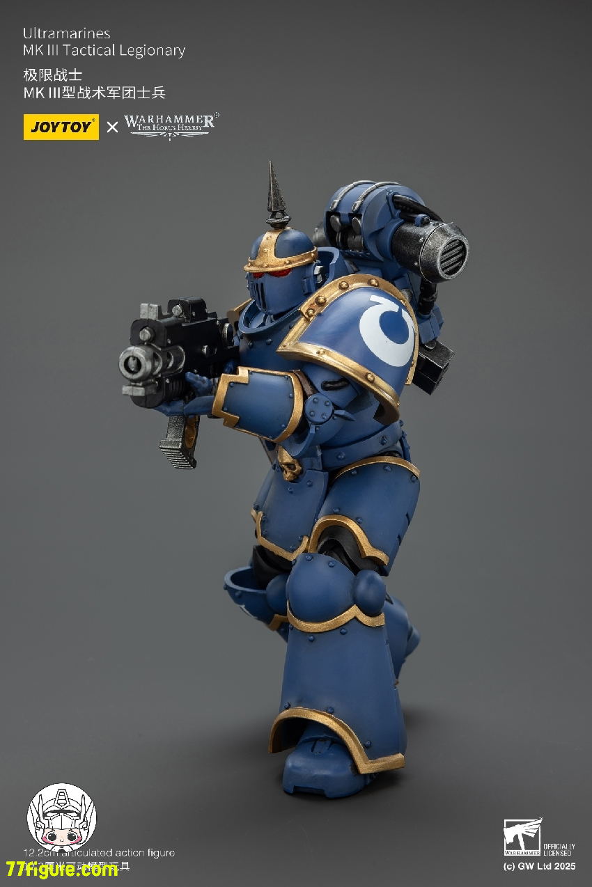 【予約商品】ジョイトイ JoyToy Source 1/18 『ウォーハンマー ホルスの異端』ウルトラマリーンズ MK III タクティカル レギオナリー 塗装済み可動フィギュア