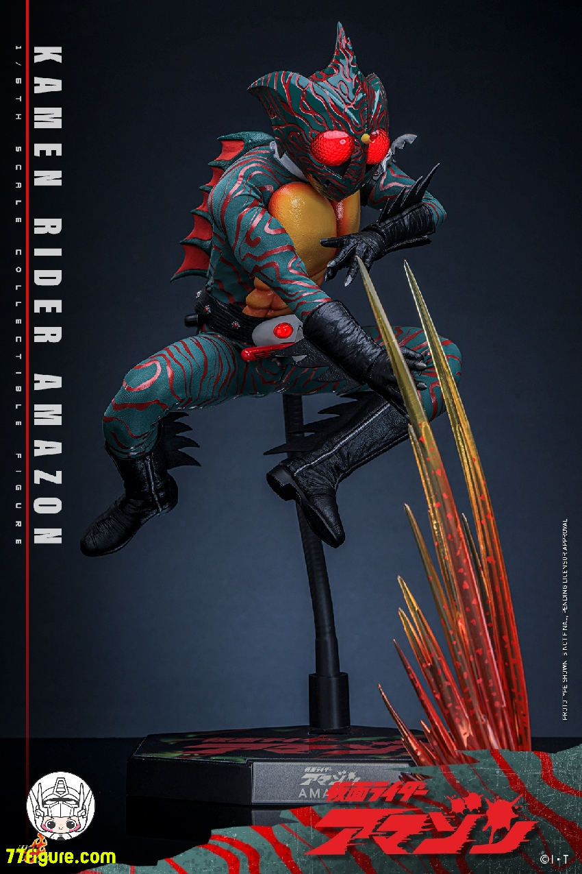 【予約商品】Hot Toys 1/6 TMS184 仮面ライダー アマゾン 塗装済み可動フィギュア