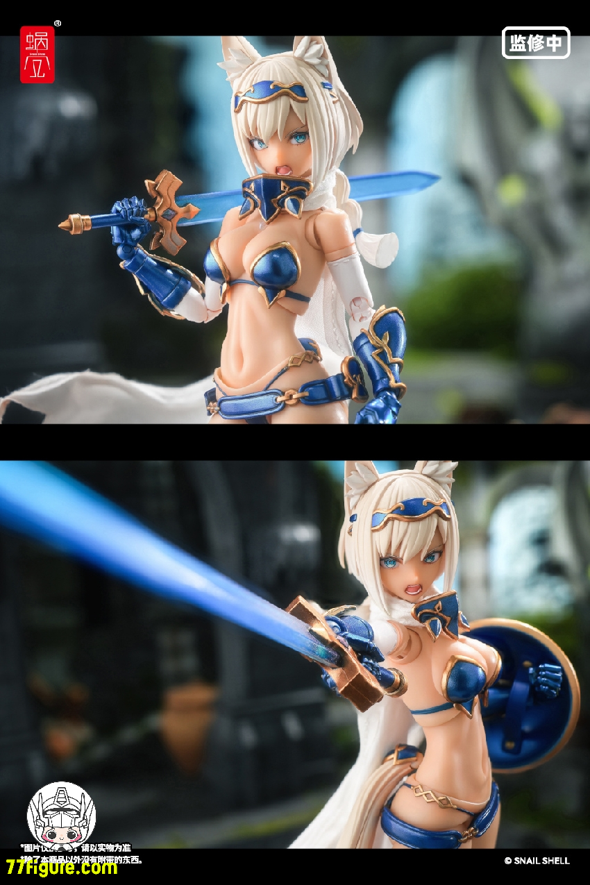 【予約商品】蝸之殻(スネイルシェル) 1/12 RPG-05 勇者 迅狼ウルフ 塗装済み可動フィギュア