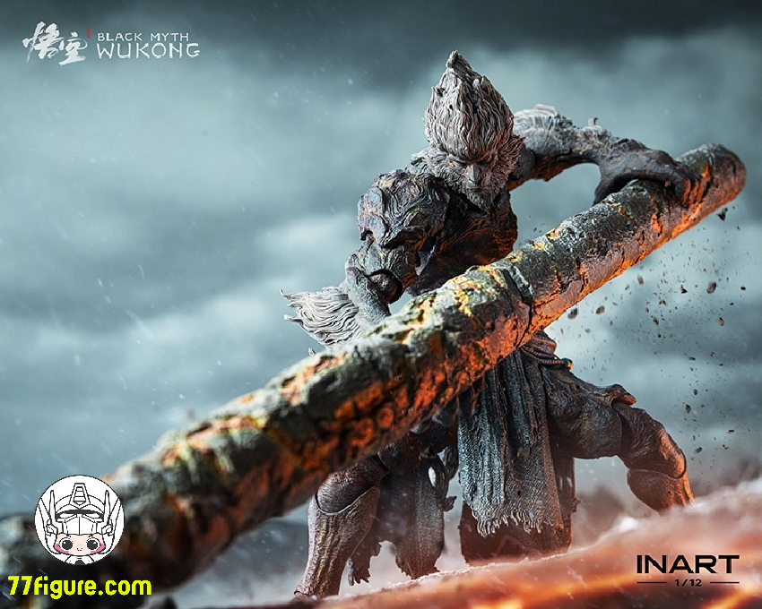 【予約商品】INART 1/12 MAG G0004 ブラックマソン 悟空・石猿 塗装済み可動フィギュア