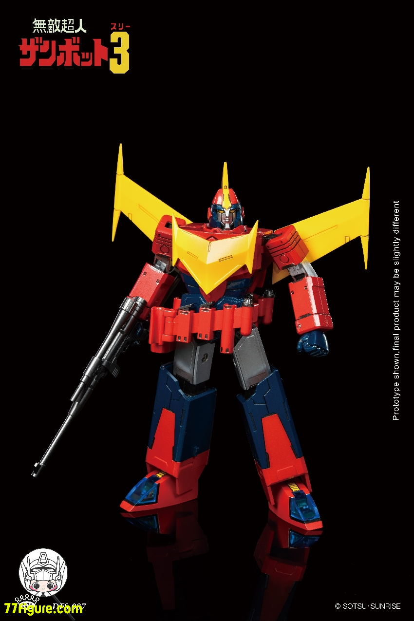 【予約商品】King Arts ダイキャストフィギュア DFS087 『無敵超人ザンボット3』ザンボット3 塗装済み可動フィギュア