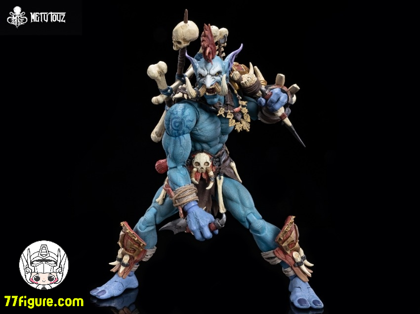 【予約商品】Mety Toyz 1/10 冒険者の世界 蛮族鬼神狩者 森金 塗装済み可動フィギュア