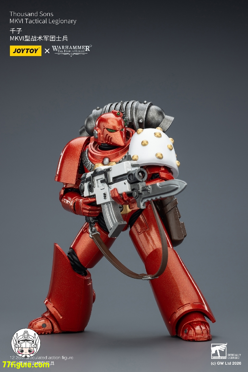 【予約商品】ジョイトイ JoyToy Source 1/18 『ウォーハンマー ホルスの異端』千子 MKVI タクティカル レジオナリー 塗装済み可動フィギュア