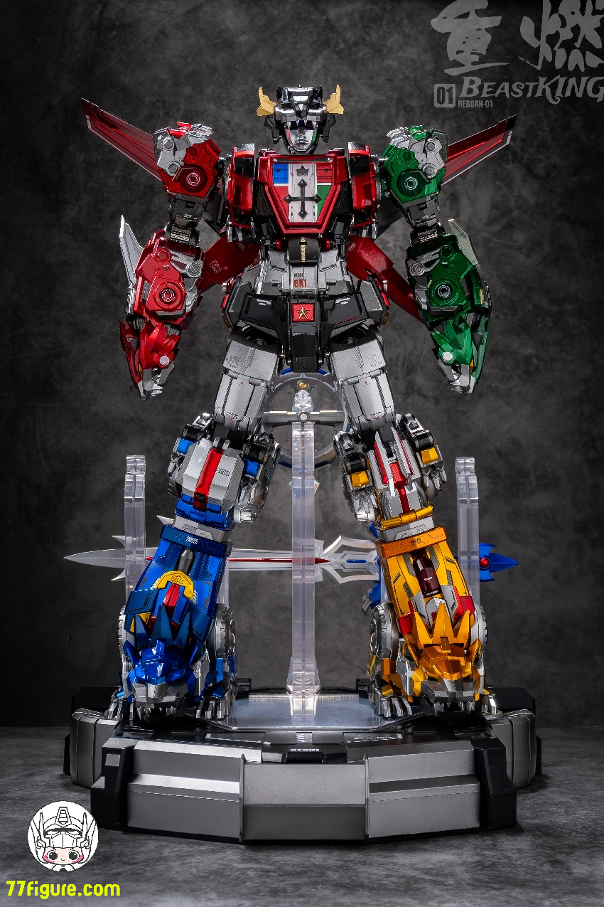【予約商品】Reborn Reborn-01 ビーストマスター ボルトロン ゴライオン 塗装済み可動フィギュア