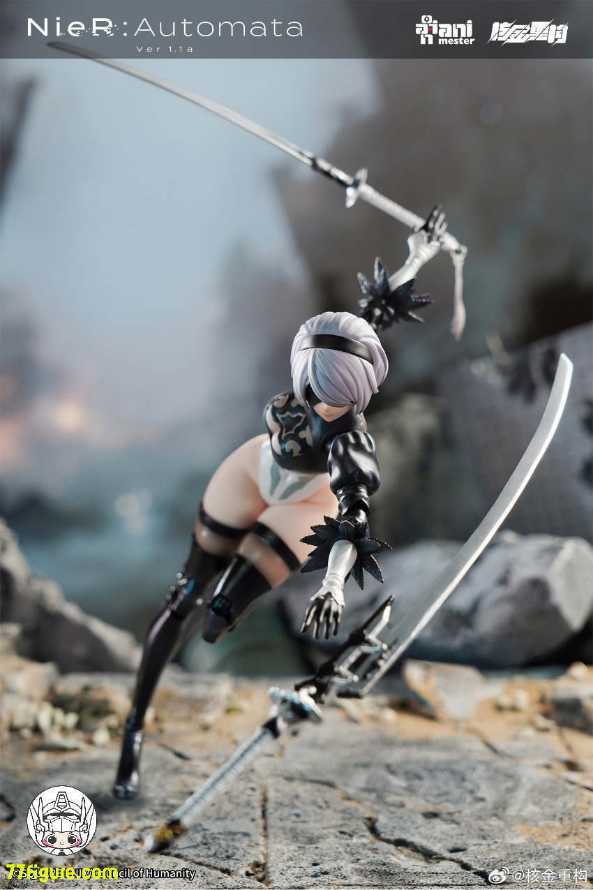 Animester & 核金重構 1/9 『ニーア オートマタ』ヨルハ二号B型 塗装 Animester & 核金重構 1/9 『ニーア オートマタ』ヨルハ二号B型 塗装