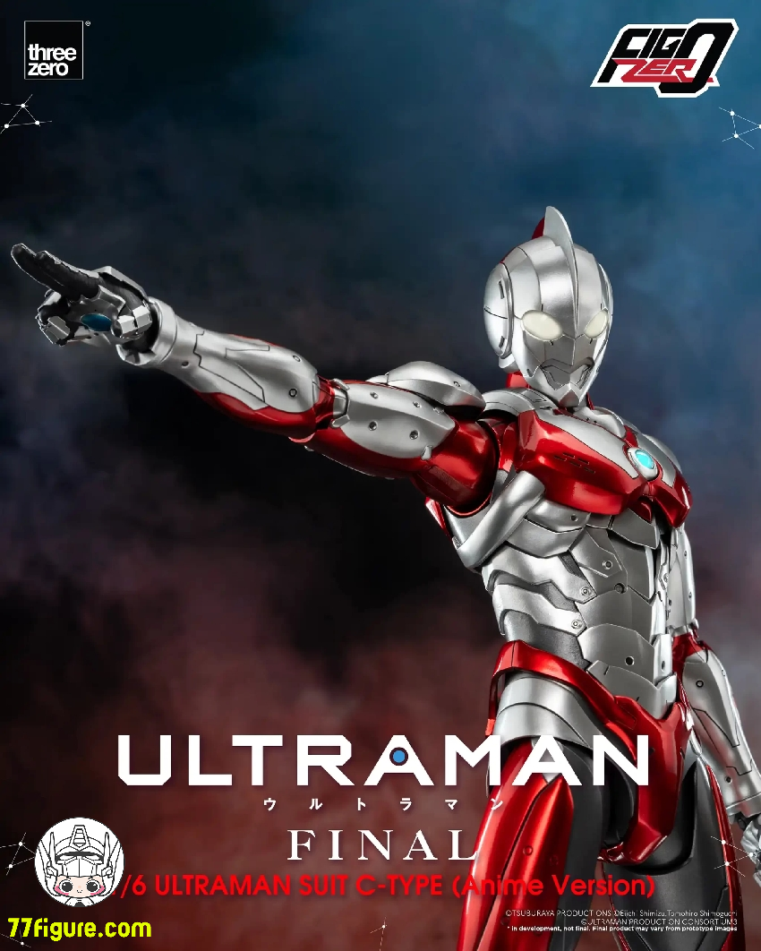 【先行販売】Threezero 1/6  フィグゼロ 『ULTRAMAN』 FINALシーズン  ULTRAMAN SUIT C-TYPE (Anime Version) 塗装済み可動フィギュア