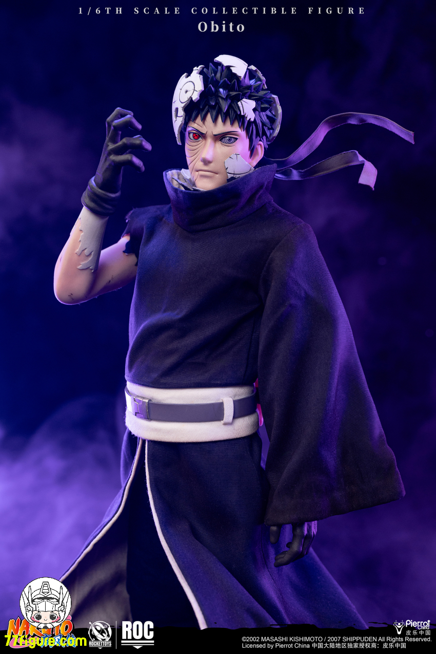 【予約商品】Rocket Toys 1/6 公式公認 『NARUTO -ナルト-』 うちは オビト 塗装済み可動フィギュア