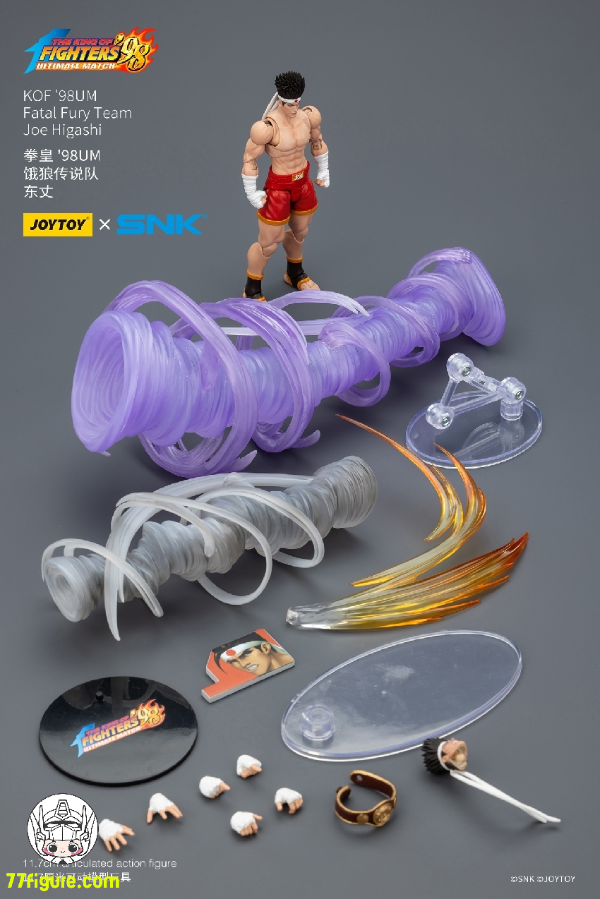 【予約商品】ジョイトイ JoyToy Source 1/18 SNK KOF 98UM 『餓狼伝説』ジョー・ヒガシ 塗装済み可動フィギュア