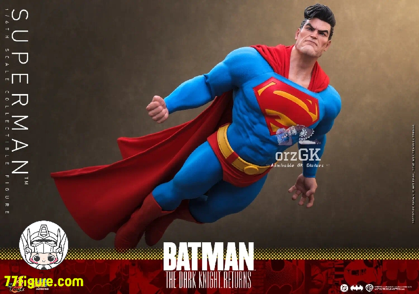 【予約商品】Hot Toys 1/6 CMS032『バットマン：ダークナイト・リターンズ』スーパーマン ダブルヘッド Ver. 塗装済み可動フィギュア