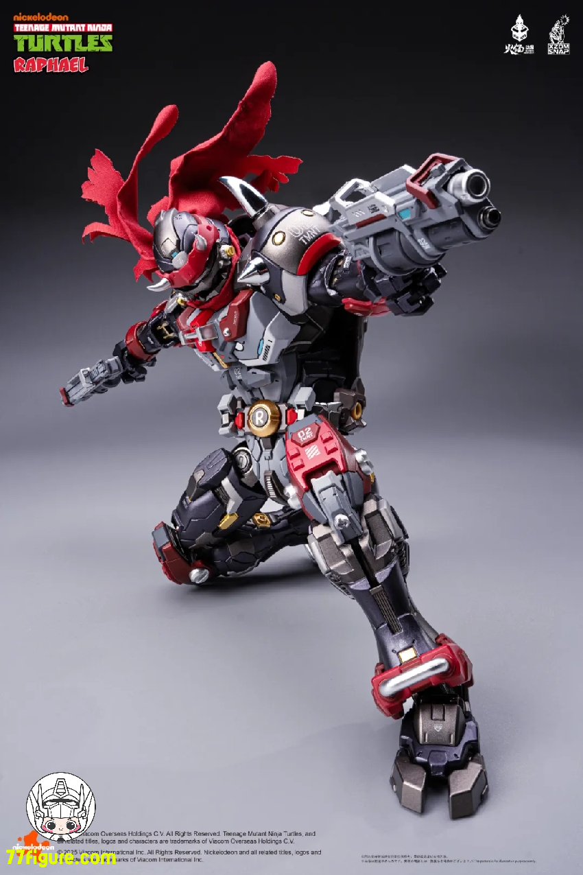 【予約商品】HEATBOYS HB0095 ティーンエイジ  ミュータント ニンジャ タートルズ 『TMNT 』ラファエロ 40周年記念版 塗装済み可動フィギュア