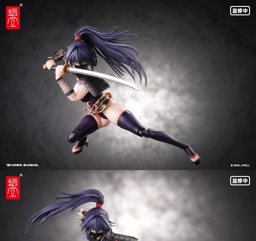 【予約商品】蝸之殻(スネイルシェル) 1/12 RPGEX-10 忍者ハヤテ 塗装済み可動フィギュア