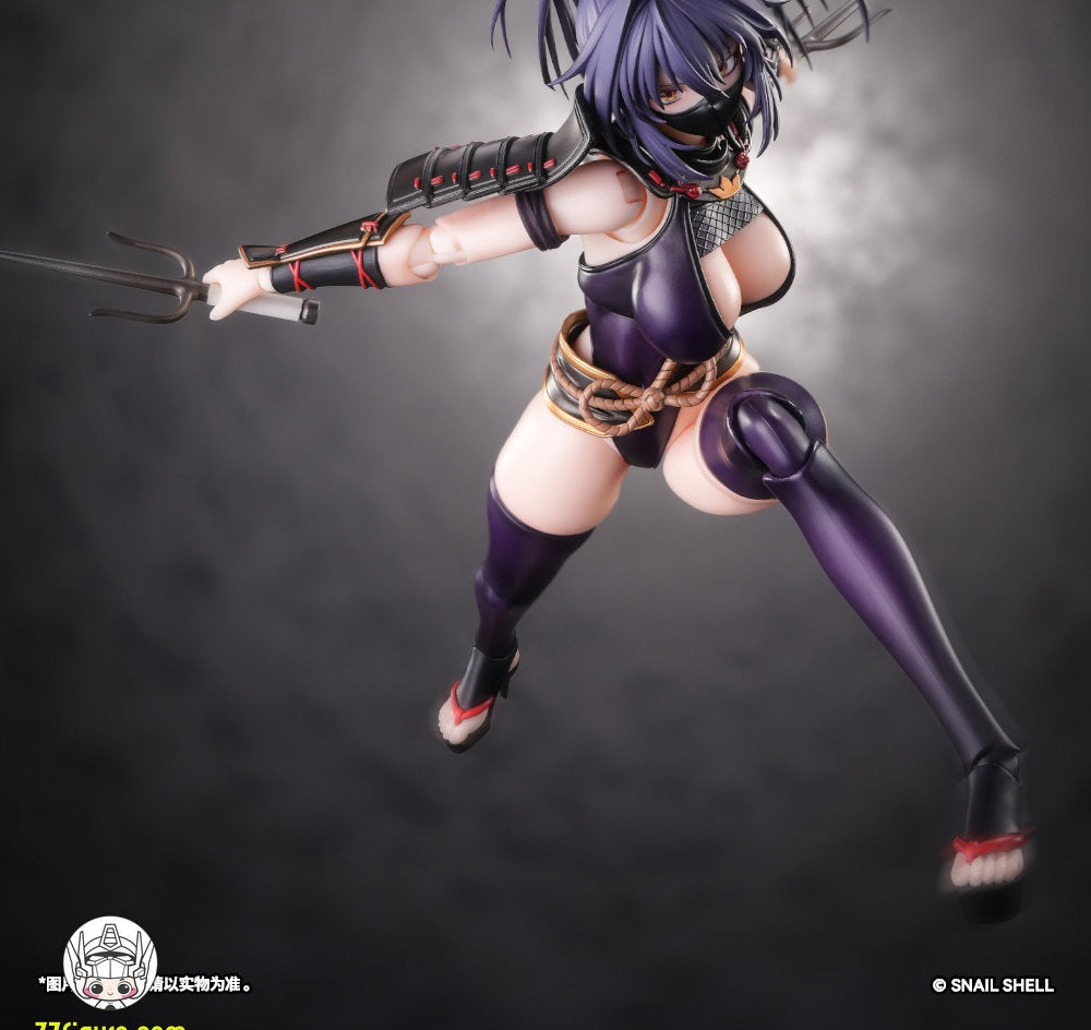 【予約商品】蝸之殻(スネイルシェル) 1/12 RPGEX-10 忍者ハヤテ 塗装済み可動フィギュア