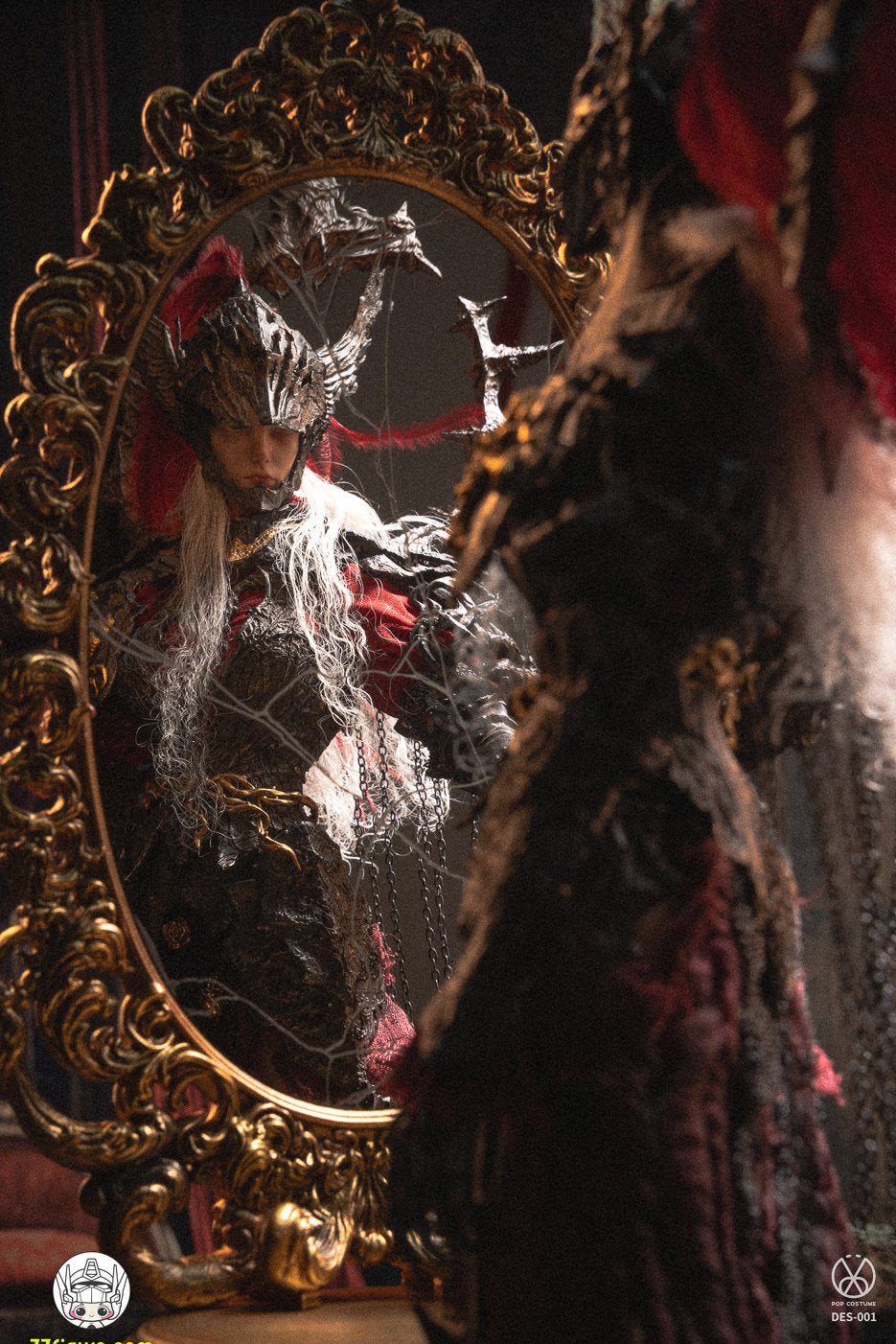 【予約商品】POP COSTUME 1/6 薔薇の騎士 荊棘の王冠 DES-001 塗装済み可動フィギュア
