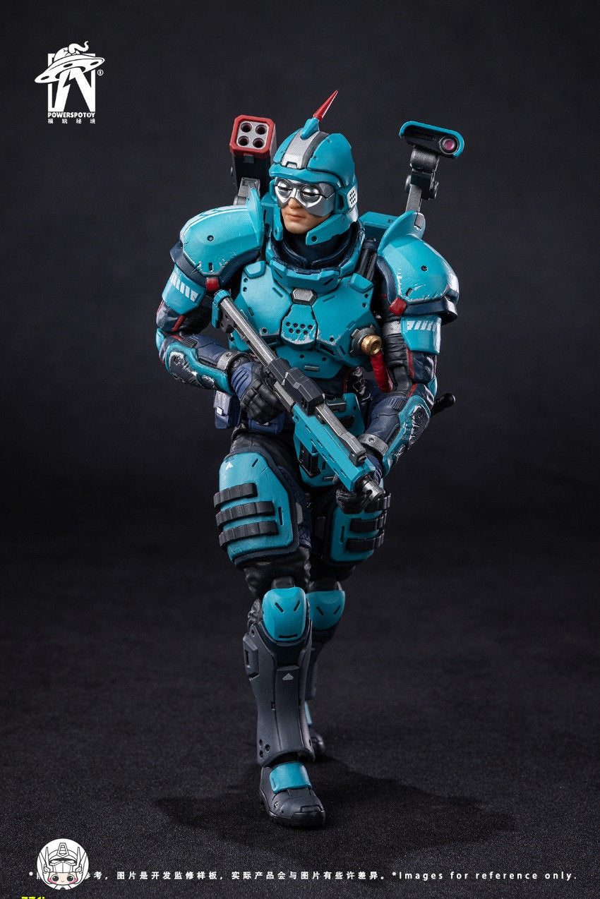 【予約商品】Powerspotoy Xpedion 1/12 モトディアン＆プラットフォーム 豪華版 塗装済み可動フィギュア