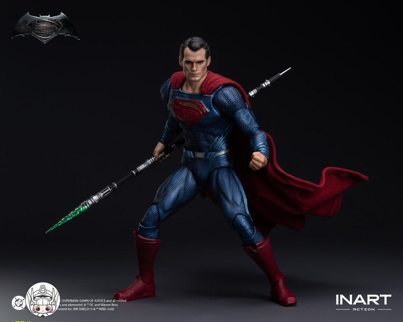 【予約商品】INART 1/12 HG M0005『バットマン vs スーパーマン：ジャスティスの誕生』スーパーマン 塗装済み可動フィギュア