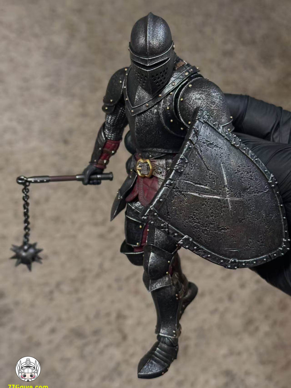 【予約商品】Harvinger Studios 1/12 サベージ・クルーシブル サー・カシアン 塗装済み可動フィギュア