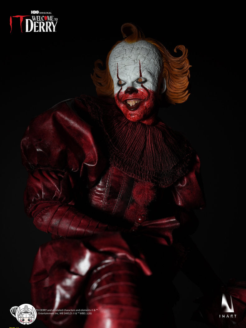 【予約商品】INART 1/6 AgA045 『イット：ウェルカム・トゥ・デリー』シーズン1 ペニーワイズ 血衣版 塗装済み可動フィギュア