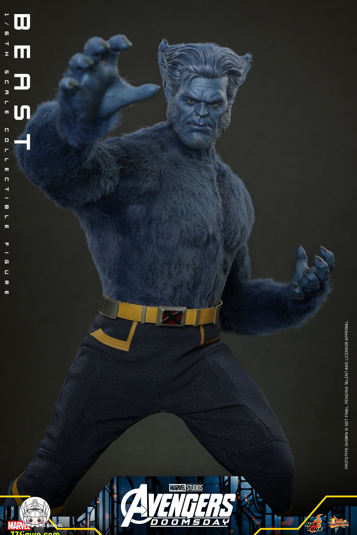 【予約商品】Hot Toys 1/6 アベンジャーズ：ドゥームズデイ ビースト スタンダード版 塗装済み可動フィギュア