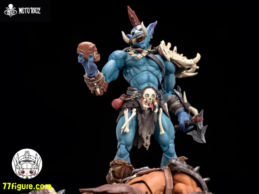【予約商品】Mety Toyz 1/10 冒険者の世界 蛮族鬼神狩者 森金 塗装済み可動フィギュア