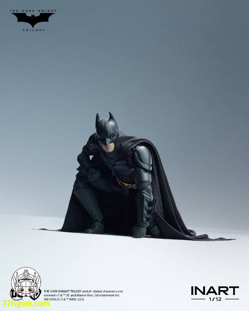 INART 1/12『ダークナイト ライジズ』 バットマン プレミアム版 塗装 INART 1/12『ダークナイト ライジズ』 バットマン プレミアム版 塗装