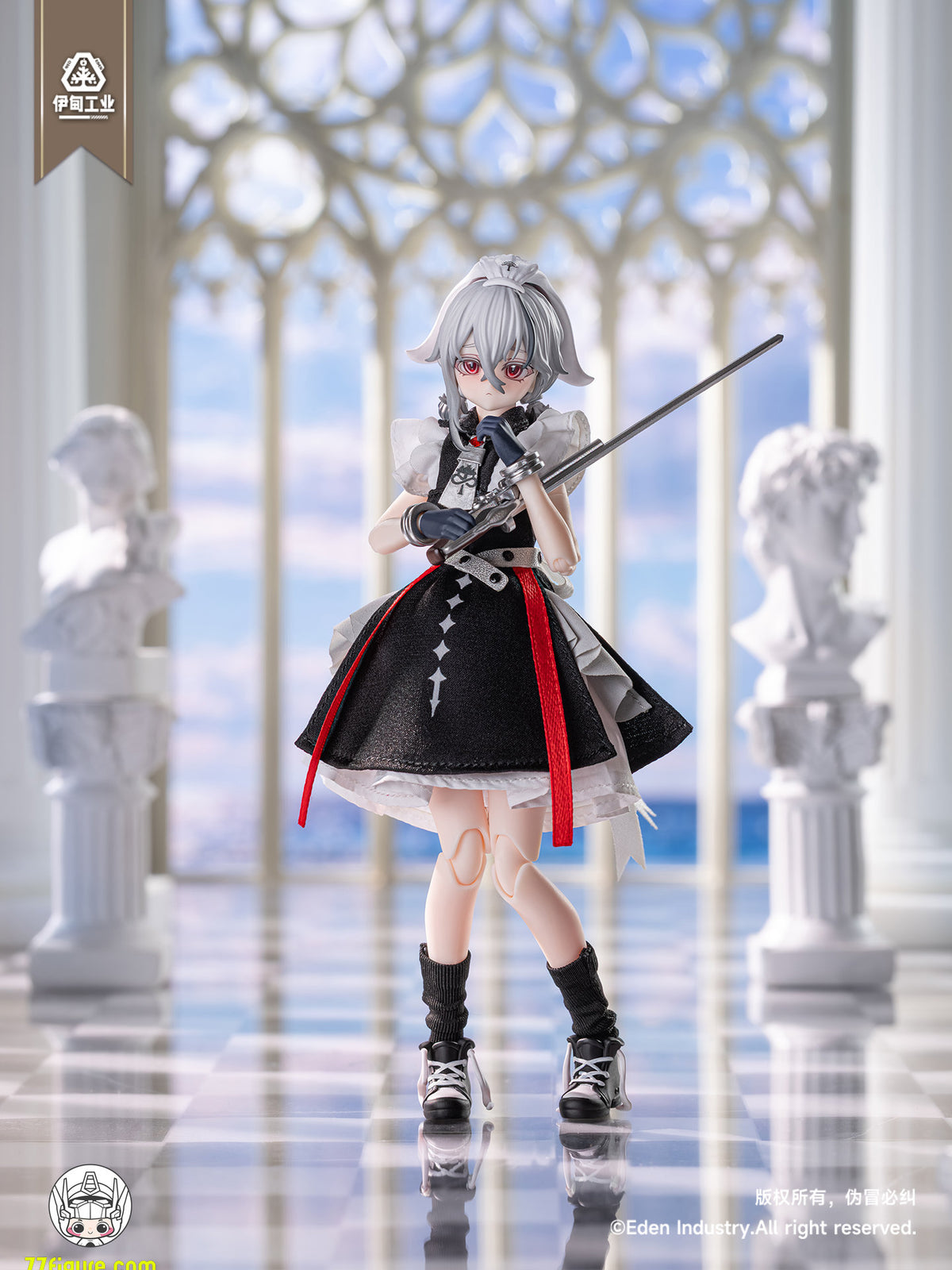 【予約商品】Eden Industry 黒鉄レクイエム2：楽園の黄昏 7体セット 塗装済み可動フィギュア