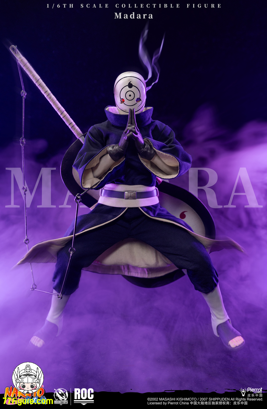 【予約商品】Rocket Toys 1/6 公式公認 『NARUTO -ナルト-』 うちは マダラ 塗装済み可動フィギュア