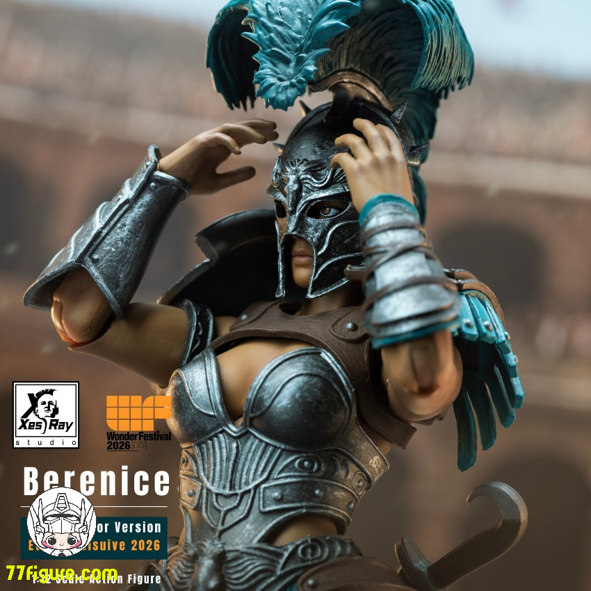 【予約受付終了】Xesray Studio 1/12 2026年イベント限定 ベレニス・シルバーアーマー 塗装済み可動フィギュア