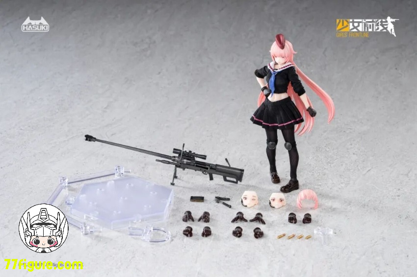 【予約商品】HASUKI x ドールズフロントライン PA011 1/12 NTW-20 スナイパー ライフル 少女 塗装済み可動フィギュア